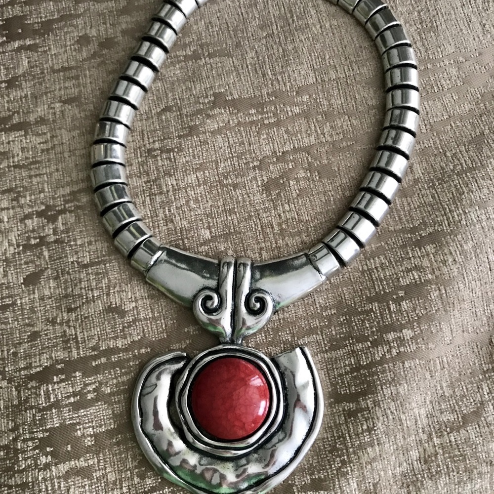 Silver necklace